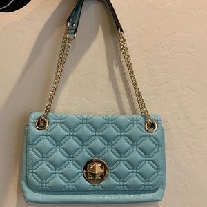 Light Blue Adjustable Kate Spade Crossbody With Duster Bag